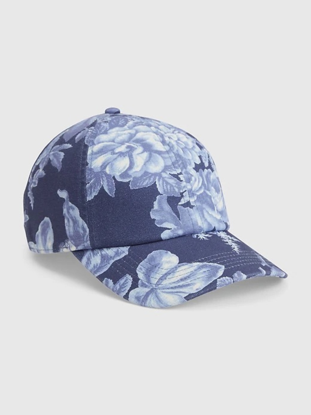 Gap x LoveShackFancy Floral Baseball Hat Blue Adjustable Cap Sold Out